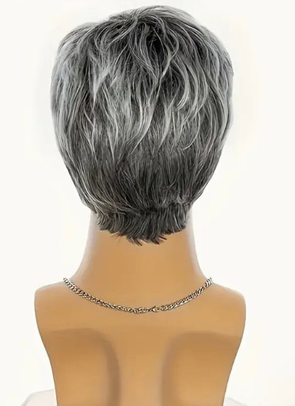 Graham-Men’s Silver-Grey Gradient Wig